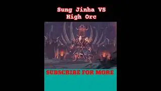 Sung Jinha Vs High Orc Solo Leveling Arise || UNBEATABE #sololeveling #sungjinwoo #games #sungjinha