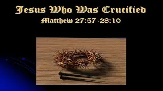 SGCC Easter Sunday Message - Pastor Steve Paulus - 'Jesus Who Was Crucified'  4-4-2021