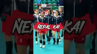 Most Popular Women Volleyball Players Of Nepal 😱 #hamrolist #goviral #nepal