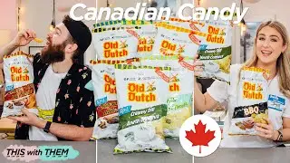 Trying Old Dutch Chips & Morden's Chocolate from Canada! - This With Them