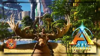 Ark Survival Ascended Tharat-Game changing creature TAMED! Ep 4