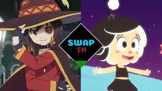MEGUMIN AND HANAZUKI VOICE SWAP | KonoSuba/HanaZuki [Earth Day Special]