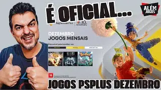 &Eacute; OFICIAL ...JOGOS DA PS PLUS DE DEZEMBRO 2024.#pspluspremium #psplusextra #psplusessential #psplus