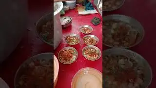 Ansari Spicy Special Breakfast Chana Chaat | Pakistani Street Food #Shorts