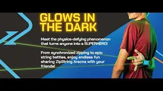ZipString Aracna Glow in The Dark Webshooter