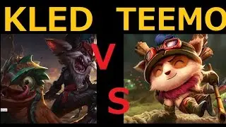 Kled Top Full Gameplay - Psycho Axe Murderer vs. Cowardly Lane Thief