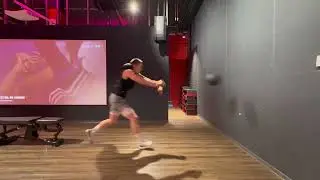 MB Seated push Off Broad toss