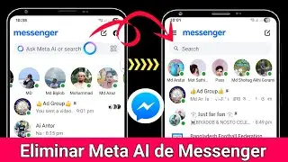 C&oacute;mo eliminar Meta AI de Messenger | Desactivar Meta AI en Messenger (M&eacute;todo pr&aacute;ctico) 