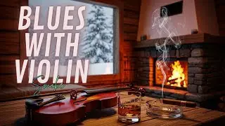 Whiskey Blues with Violin 😢 &ndash; Broken Heart Strings in the Speakeasy's Corner