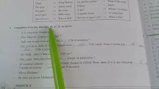 Set Rite french class 10 .... solution