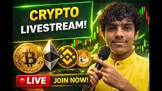 Bitcoin & Crypto Live 🔴 | Beginners ke liye Simple Crypto Explanation || 24 Dec 2025 || Raj Trader