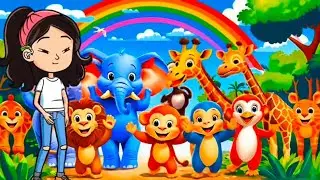 A to Z Animal Adventure  | Nursery Rhymes & Kids Songs | Little Kids  Tv club