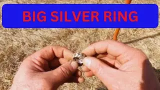 We find Big US Copper, and a Large Silver Ring at this Old Farm.