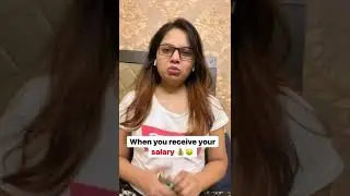 When I receive my salary 🤑🤑 #shorts #salary #corporate #memes