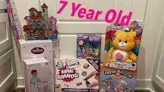 WHAT I GOT MY 7 YEAR OLD FOR HER BIRTHDAY - Gift ideas for girls - Party supplies