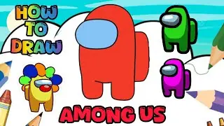 How to Draw AMONG US Characters &ndash; The Ultimate Step-by-Step Guide! #amongus