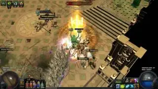 PoE 2.3 Raider vs Uber Izaro (Налётчик, Убер Изарий)