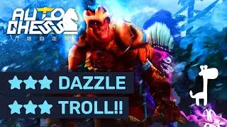 EPIC GAME! Dota Auto Chess DEMON GOBLINS VS ★★★ DAZZLE ★★★  TROLL WARLORD
