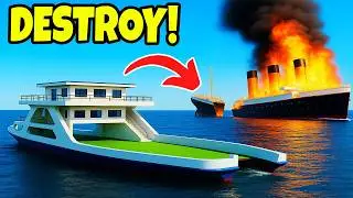 Этот КОРАБЛЬ НЕОСТАНОВИМ! | Симулятор крушения корабля Roblox