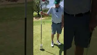 Bit of a problem when putting #fails #shorts #putting #golf