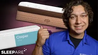 Is the MOST COMFORTABLE Mattress the Most Expensive? Casper Snow VS Helix Midnight Elite Review 2025