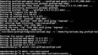 install proftpd
