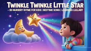 🎵 Twinkle Twinkle Little Star | Nursery Rhymes & Kids Songs | Baby Lullaby | Children’s Music Video🎶