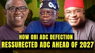 Tinubu In Crisis Mode After OBI'S DEFECTION To ADC 