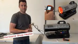 InoKraft 80,000 BTU Portable Kerosene Shop Heater