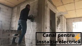 Canal pentru instalatie electrica