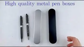 high quality metal pen boxes