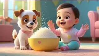 Oh No Bella! Don&rsquo;t Spill Rice on the Carpet | Fun Learning Song for Kids | Nursery Rhymes and Baby