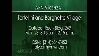 AFN Europe   AFN Vicenza Italy Community Update 2016   1331