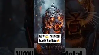 WOW😱  When Animals Turn Into Robots🔥🤖 #robotanimals #animals #RoboBeasts