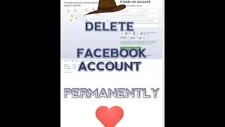 How To Permanently Delete Facebook Account. | tips,tricks,hacks,tutorial,Facebook