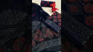 *Exclusive new hand block printed cotton dress materials booking No 8919084438