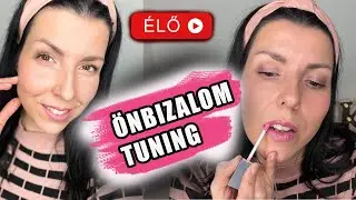 ÉLŐ - LELKIZŐS SMINKELÉS - Ciki a pszichológus? 🧠 Smink Tippek, amik erősebbé tesznek!
