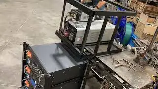 Hybrid Inverter Power Unit Installation: Upgrading 15kWh ESS Rack with Custom 6k 240/120V Solution