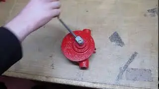 Rotary Hand Pump Motion