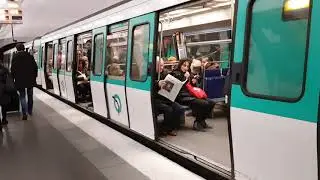 Ligne 7 : D&eacute;part du MF 77 Tranche 7 (190) &agrave; la station Poissoni&egrave;re en direction d'Ivry