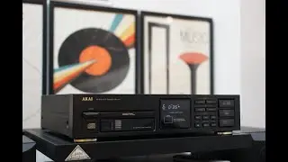 Akai CDA-510 6-disc CD player made in Japan - Very Rare