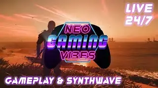 NGV‑TV /// 24/7 Synthwave Radio /// Chill &bull; Retro &bull; Gaming 🕹️🎵 (no Ads)