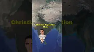 States with the Highest Christian Population in India #christianity #india