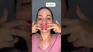 Masaje para eliminar l&iacute;neas al rededor de los labios👄💆🏻&zwj;♀️#skincare #yogafacial #labios #beauty