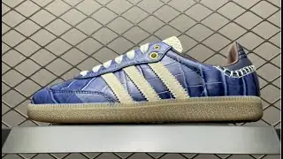 Wales Bonner x Adidas Samba Croc Print &ndash; Unisex Retro Sneakers | On Sale
