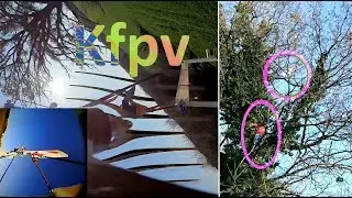 DIY rc fpv plane . crazy proximity acrobatic test flight & crash . cheap & durable . 3D print parts