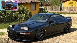 BMW 850 CSi 1995 - Forza Horizon 5 / Moza R3 Steering Wheel / 4K Gameplay