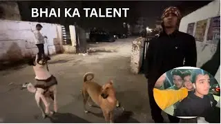 Bhai Ka Talent Dekh Ke Kutte Bhi Shocked 😳🐕