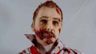 Shaun of the Dead Animatronic Simon Pegg Lifesize Zombie Bust (99% Complete)