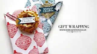 Easy Japanese style gift wrapping ( using tape)